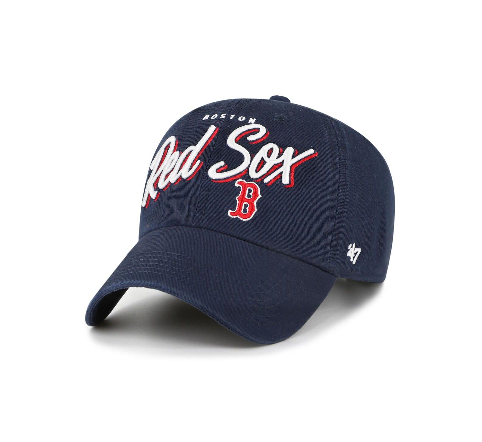 '47 Brand Women's Navy Boston Red Sox Ariana Clean Up Adjustable Hat