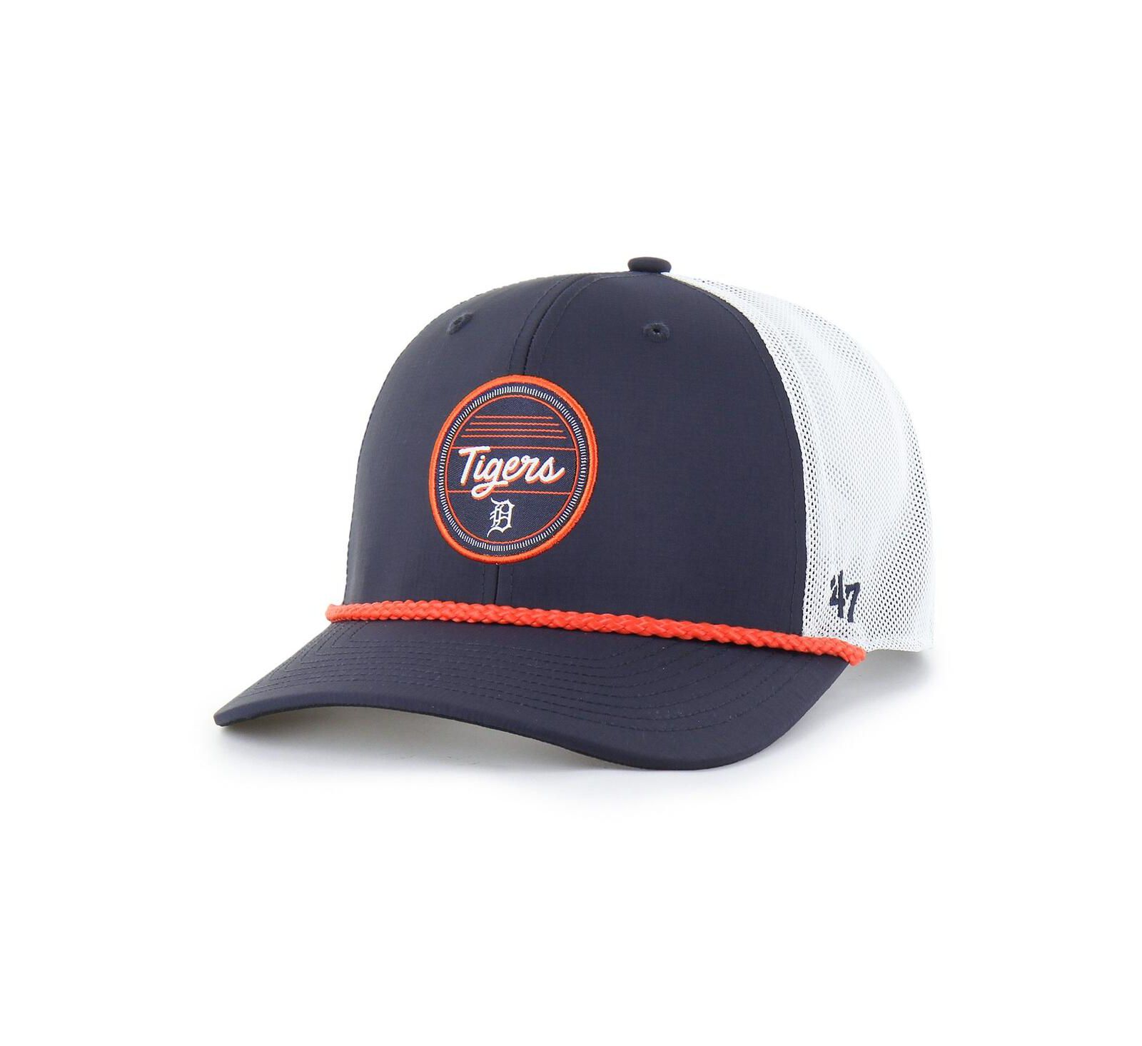 '47 Brand Men's Navy/White Detroit Tigers Fairway Trucker Adjustable Hat