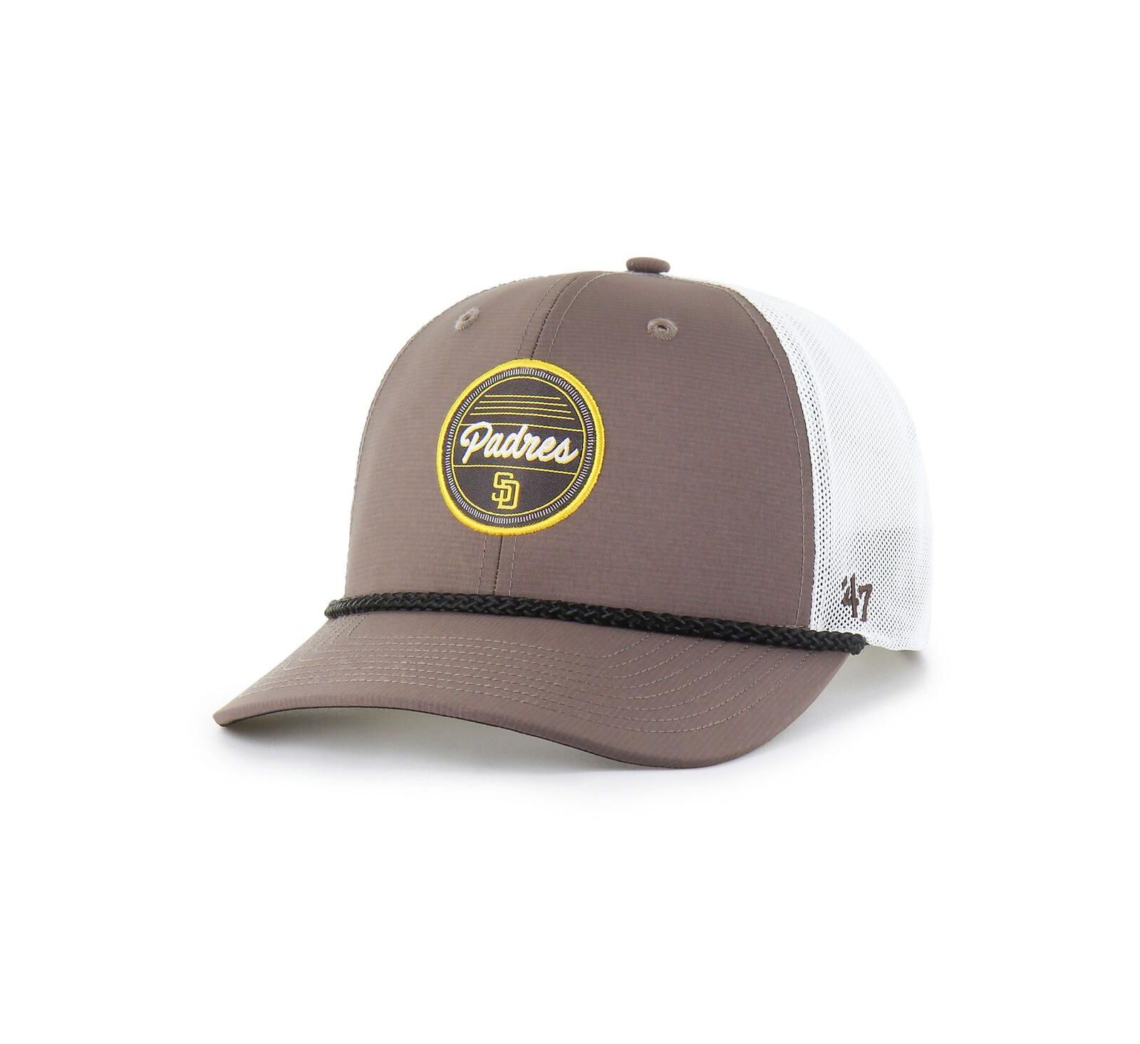 '47 Brand Men's Brown/White San Diego Padres Fairway Trucker Adjustable Hat