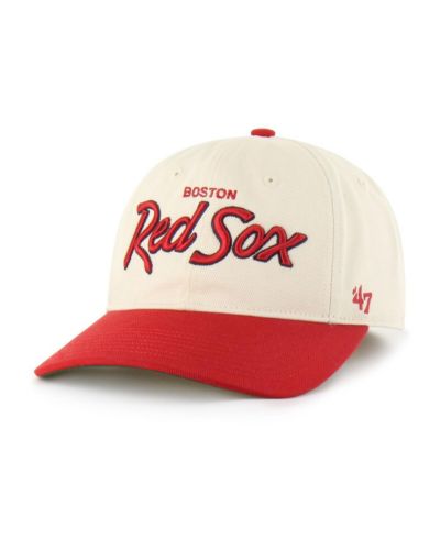 Мужская бейсболка '47 Brand Boston Red Sox Crosstown Franchise, натурального цвета
