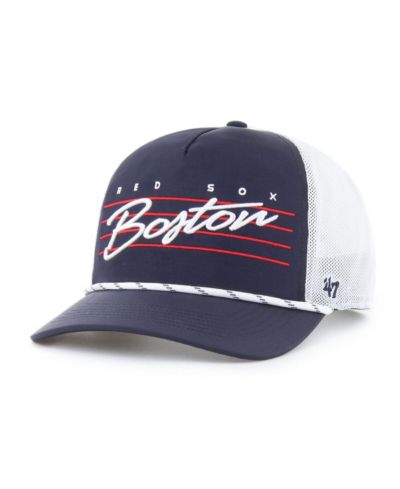 Мужская кепка '47 Brand Boston Red Sox Brrr Downburst Mesh, темно-синяя