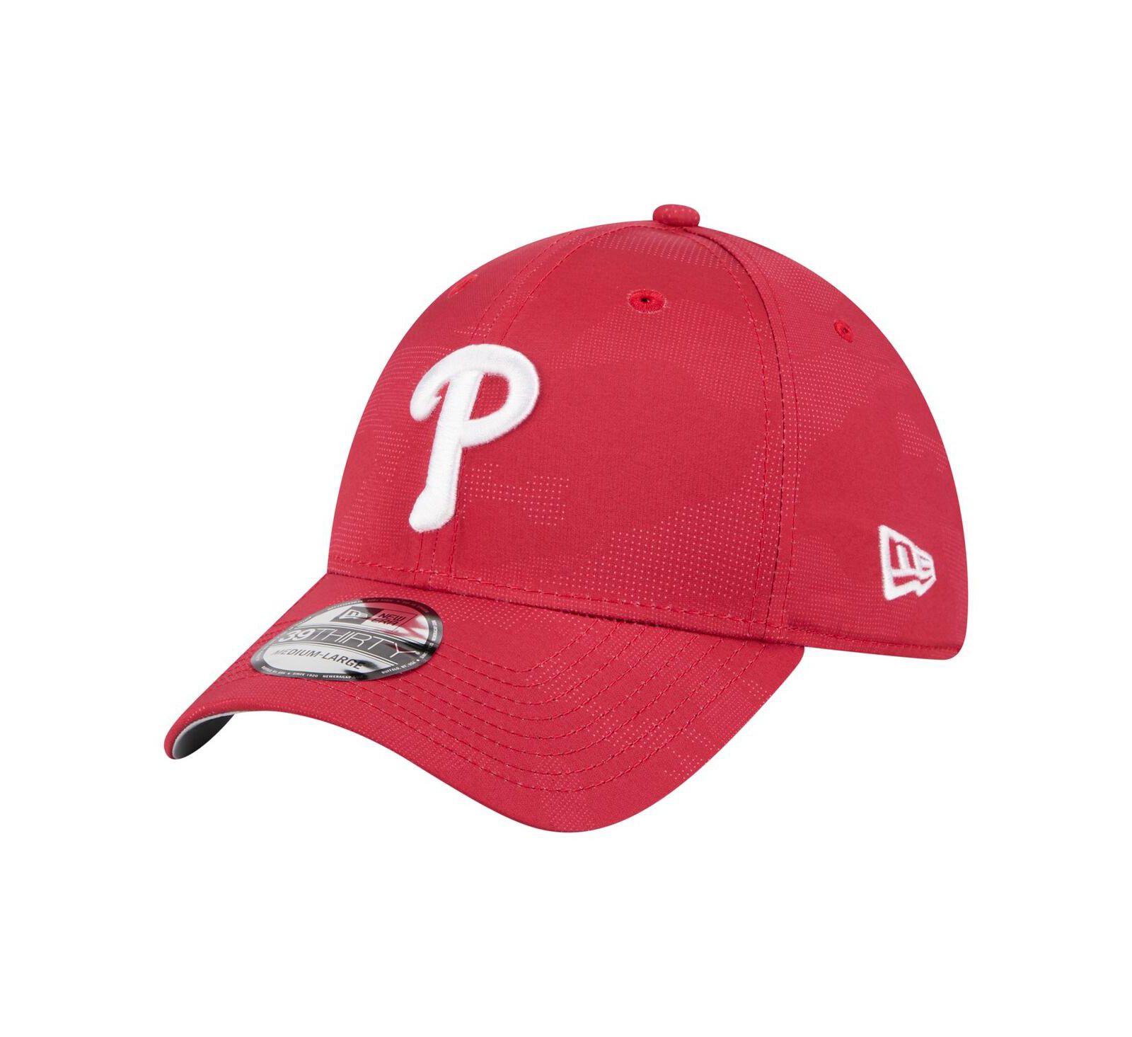 New Era мужская кепка 39THIRTY Flex Red Philadelphia Phillies Tonal Camo