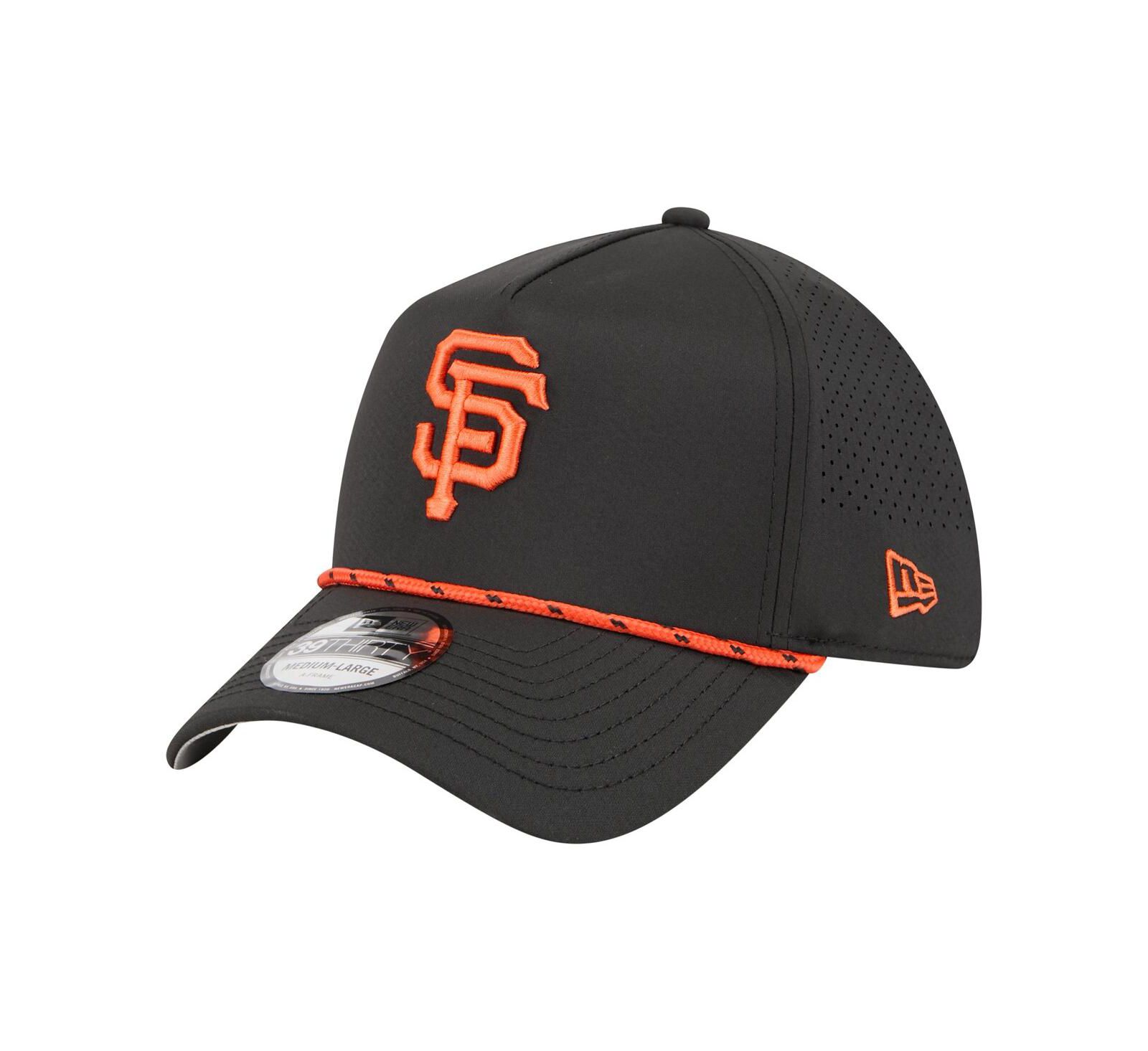Мужская кепка New Era San Francisco Giants 39THIRTY A-Frame Perforated Flex Black