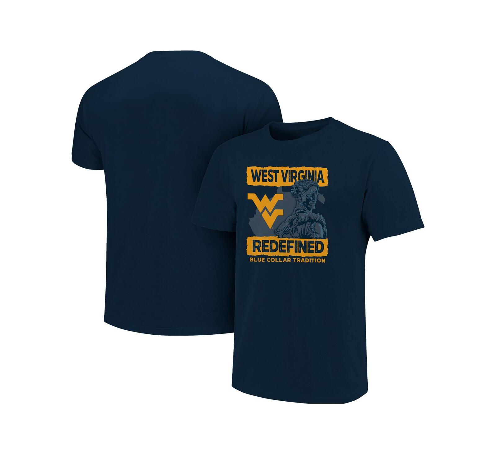 Мужская футболка Image One Navy West Virginia Mountaineers 2025 Fan