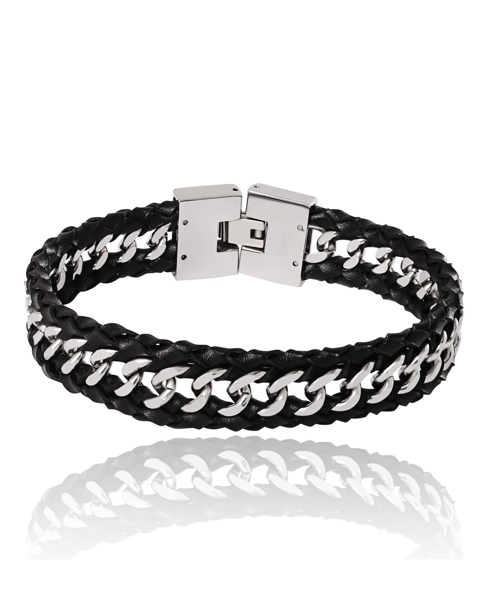 Браслет Lucky Brand с плетеной цепью, 8.5''