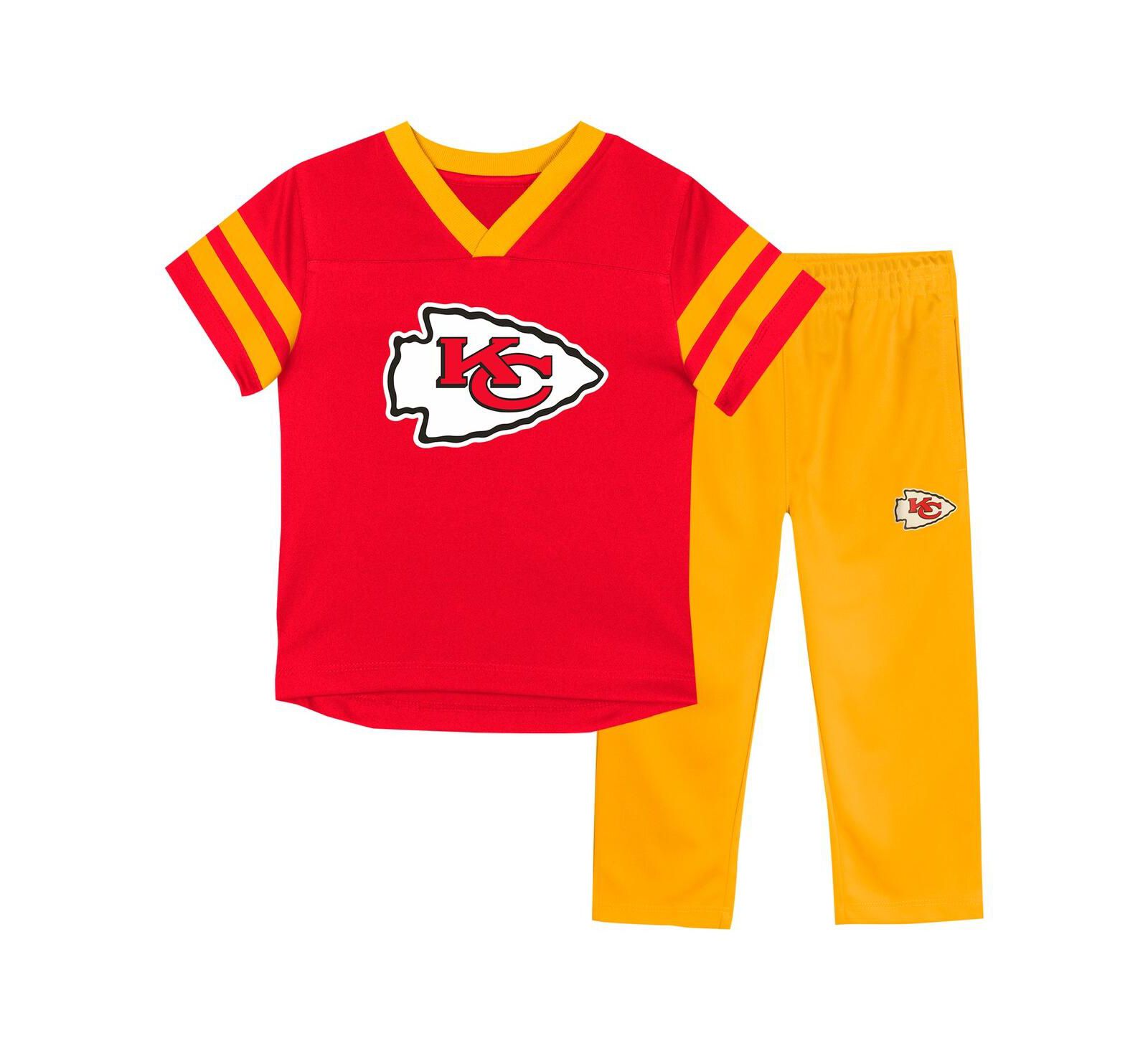 Outerstuff детский комплект из 2 предметов Kansas City Chiefs T-Shirt и шорты