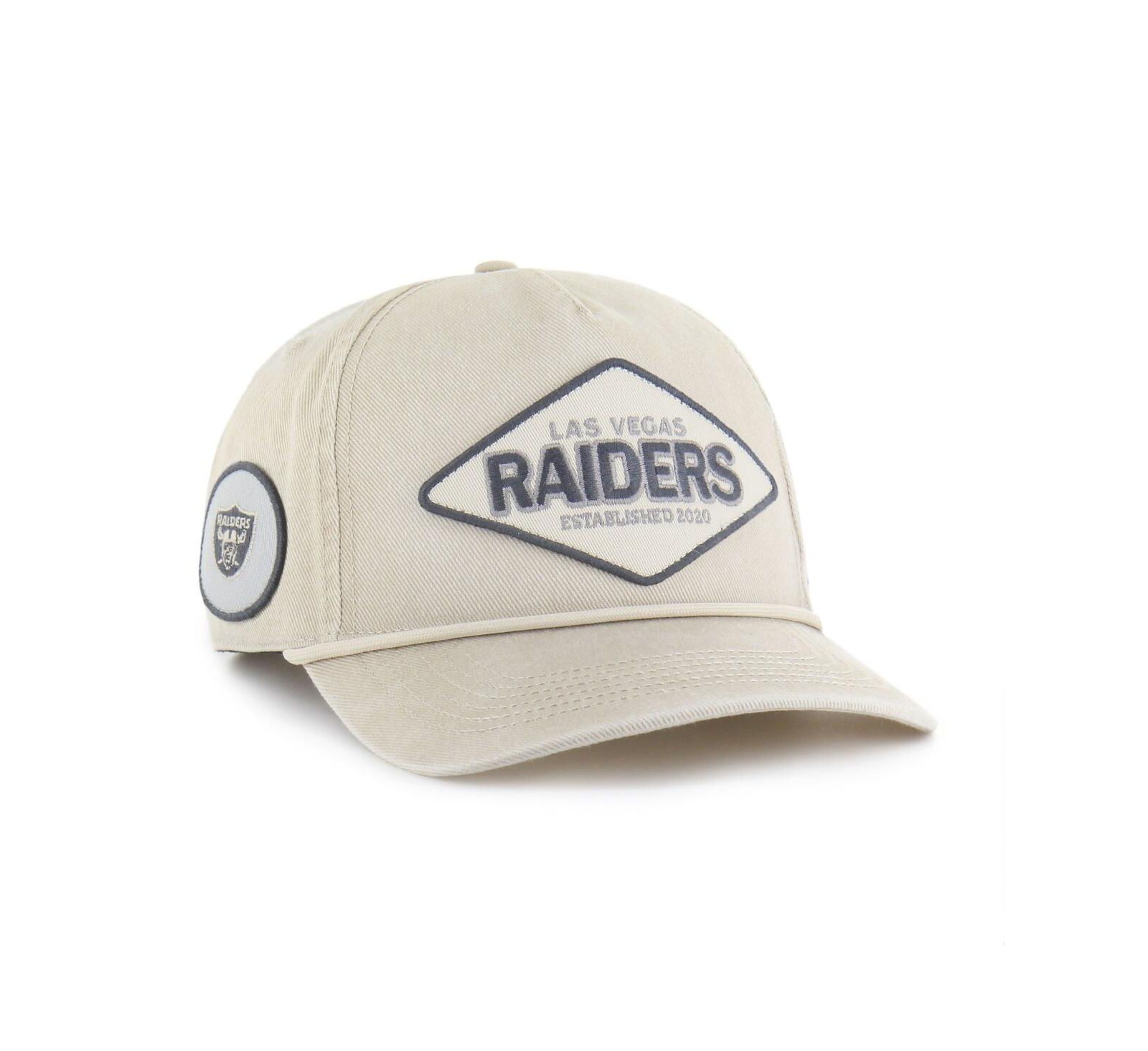 '47 Brand Men's Khaki Las Vegas Raiders Cairn Hitch Adjustable Hat