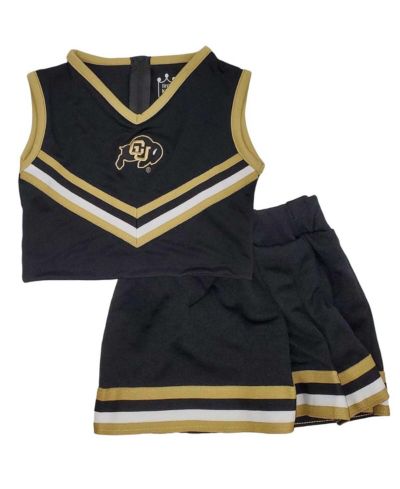 Little King Girls комплект из топа и юбки Colorado Buffaloes для малышей, 2 части
