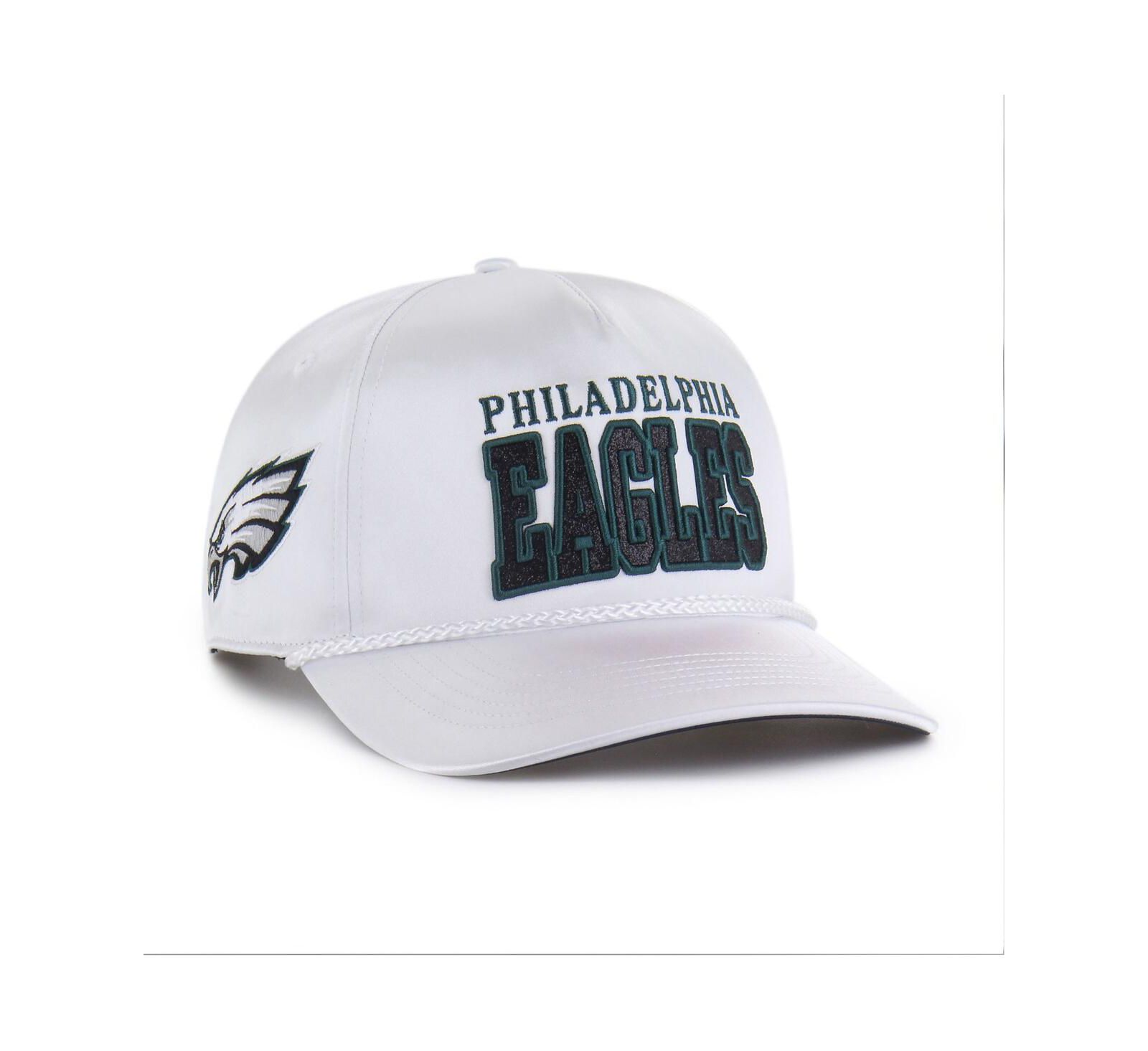 '47 Brand Women's White Philadelphia Eagles Outspoken Hitch Adjustable Hat