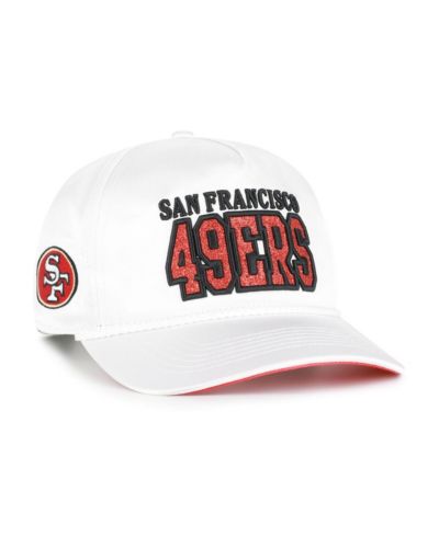 кепка '47 Brand San Francisco 49ers Outspoken Hitch, регулируемая, белая, Женский