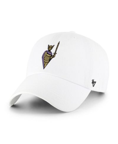 '47 Brand Men's and Women's White Golden State Valkyries Logo Clean Up Adjustable Hat
