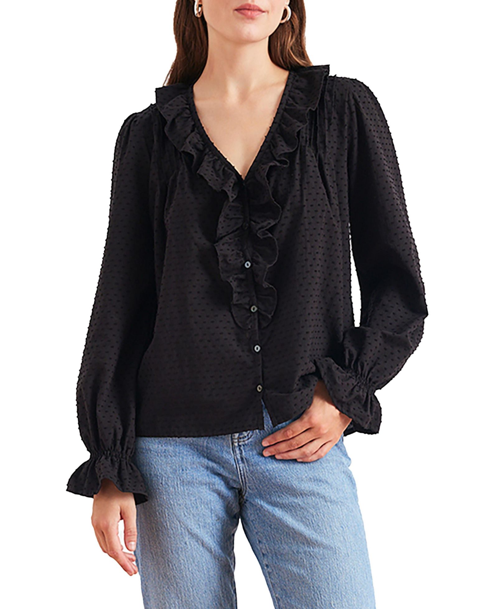 Женская рубашка Paneros Clothing Cotton Long Sleeve Chloe