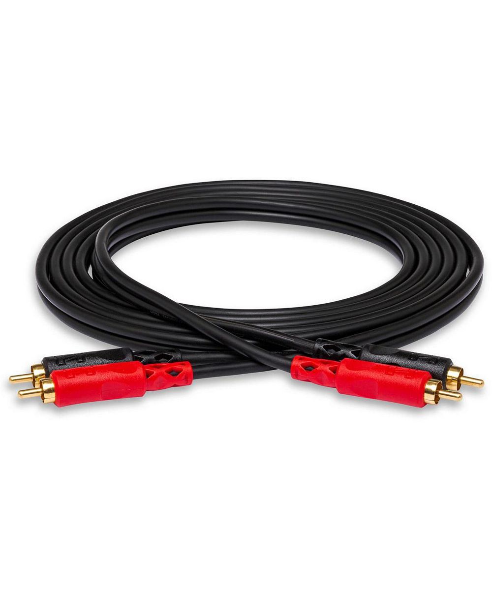 Hosa Technology стереокабель RCA male-RCA male, 3,3 фута/1 м, золотые контакты