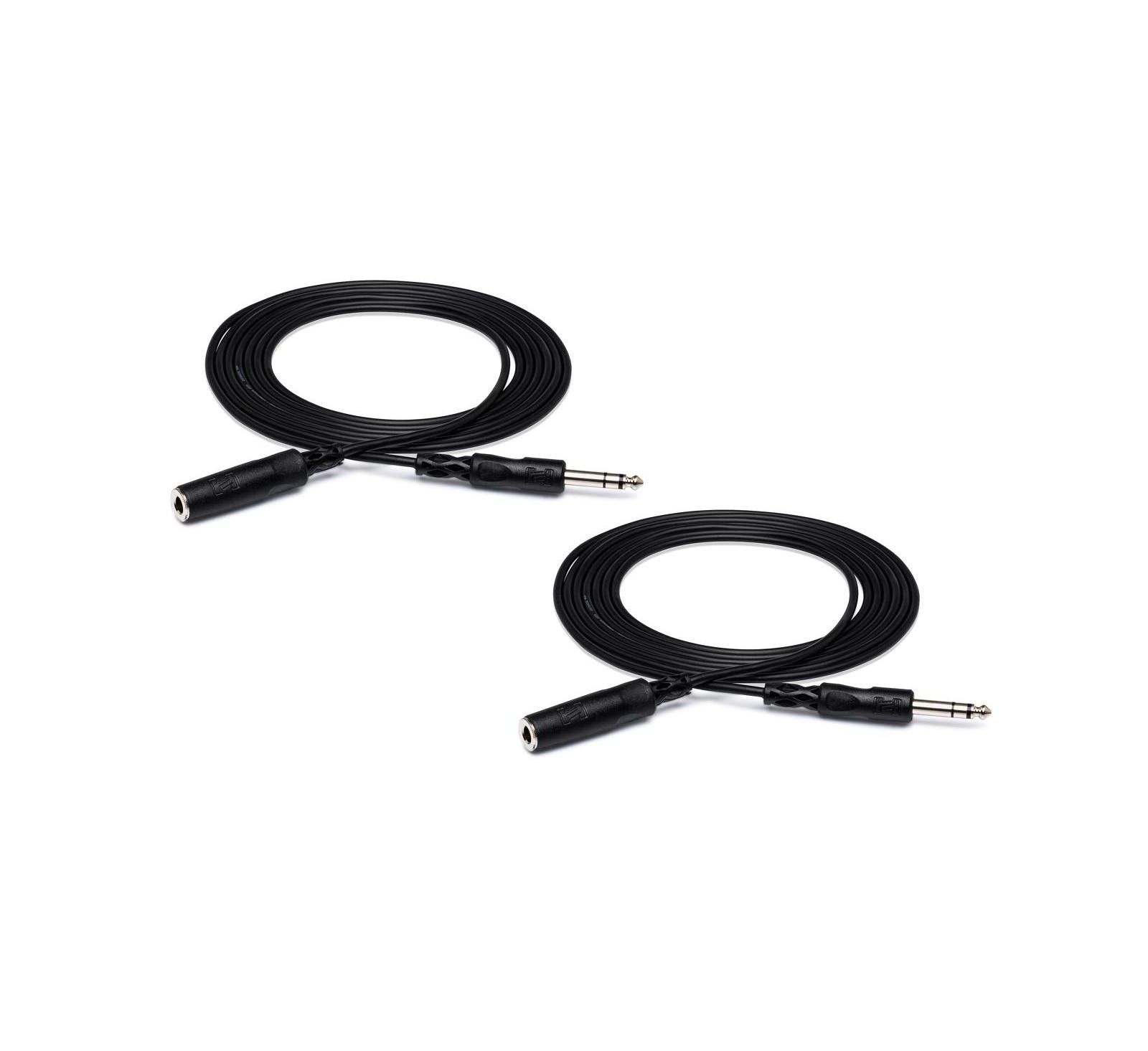 Hosa Technology Stereo Headphone Extension Cable, 1/4" Phone TRS, 25'