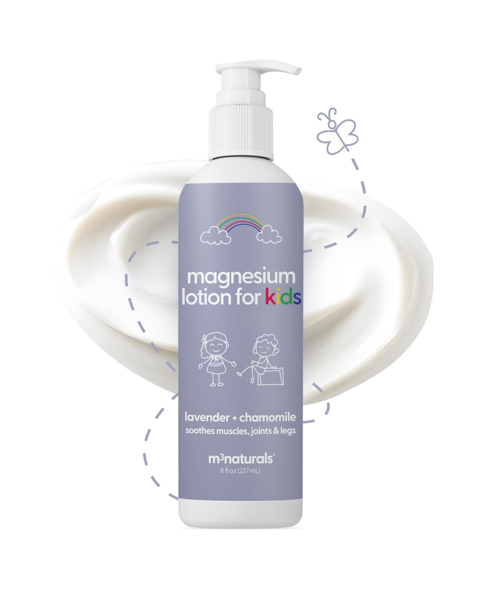 M3 Magnesium лосьон для детей Lavender & Chamomile 8 fl oz