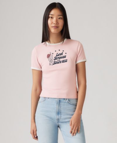 Levi's Women's Graphic Ringer Rickie T-Shirt
