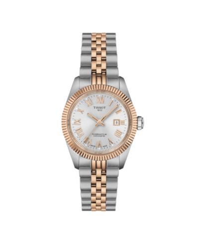 Tissot Женские часы Ballade Power Two-Tone Stainless Steel 30mm
