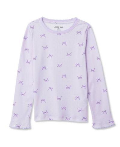 Purple ditsy bows