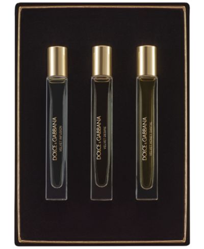 Dolce&Gabbana набор парфюмерии из 3-х флаконов Velvet Collection
