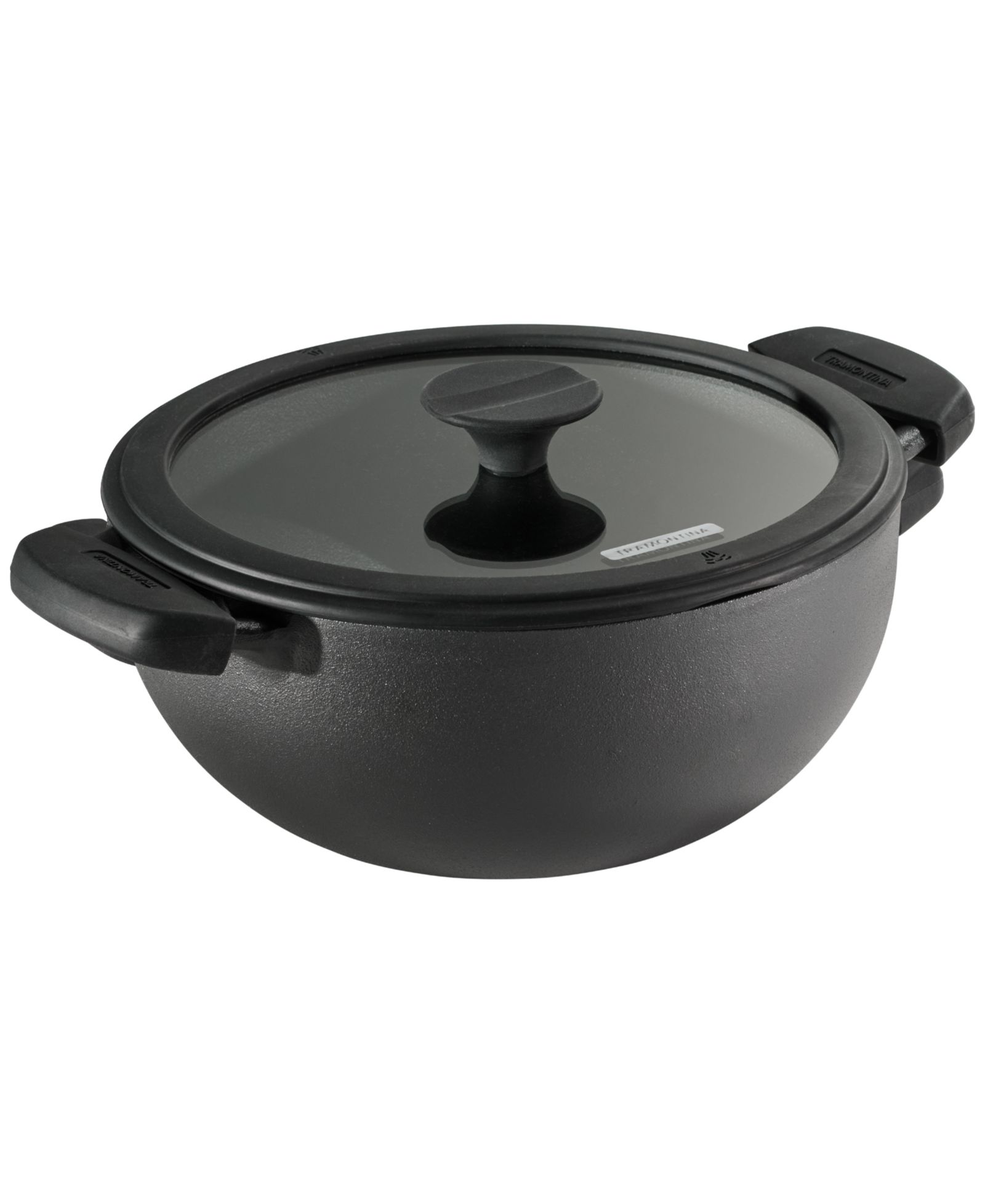 Кадай Tramontina Utsava Pre-Seasoned Cast Iron 3.9-Quart с крышкой
