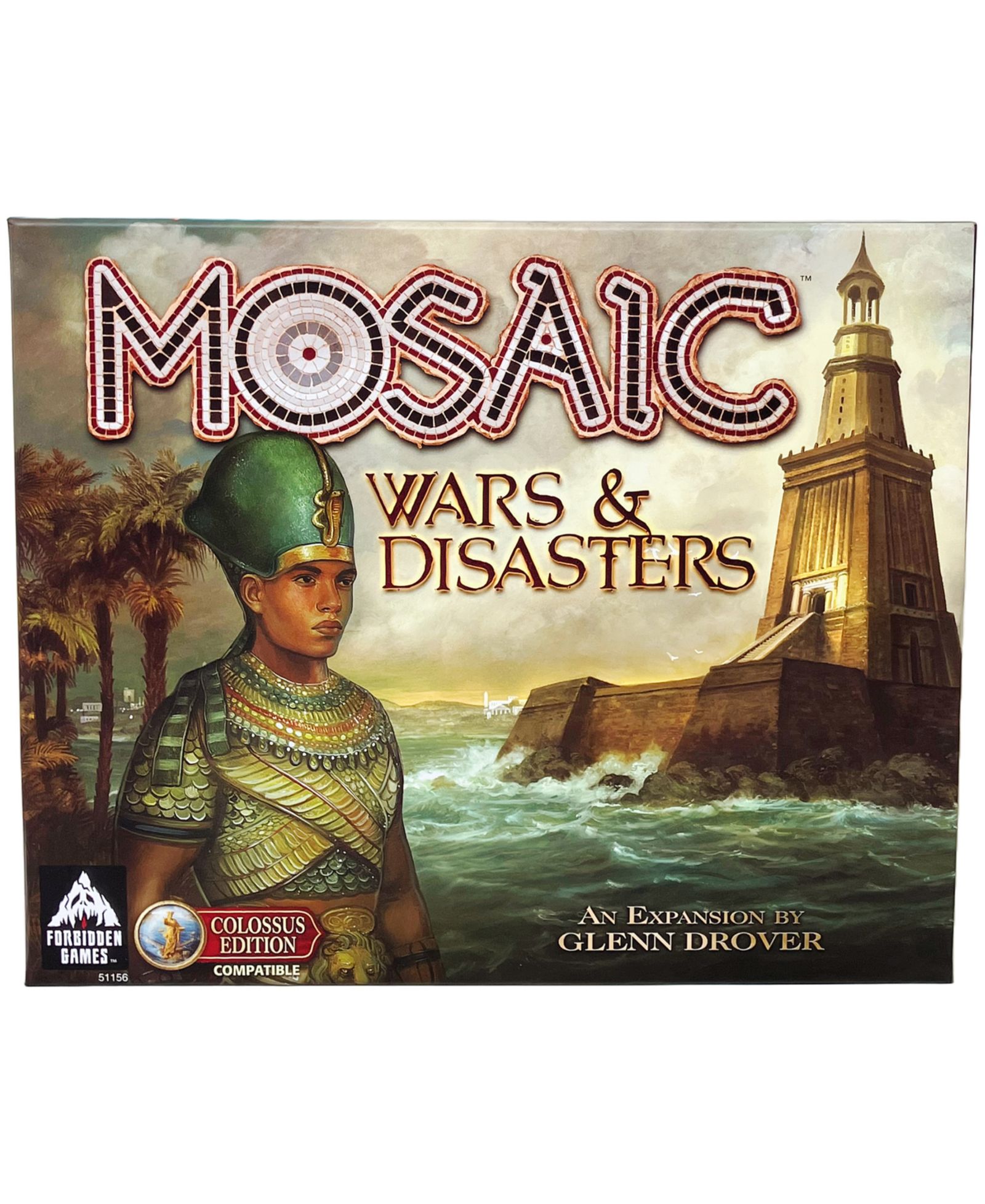 Forbidden Games Mosaic Wars Disasters Expansion Colossus Edition настольная игра, 14+