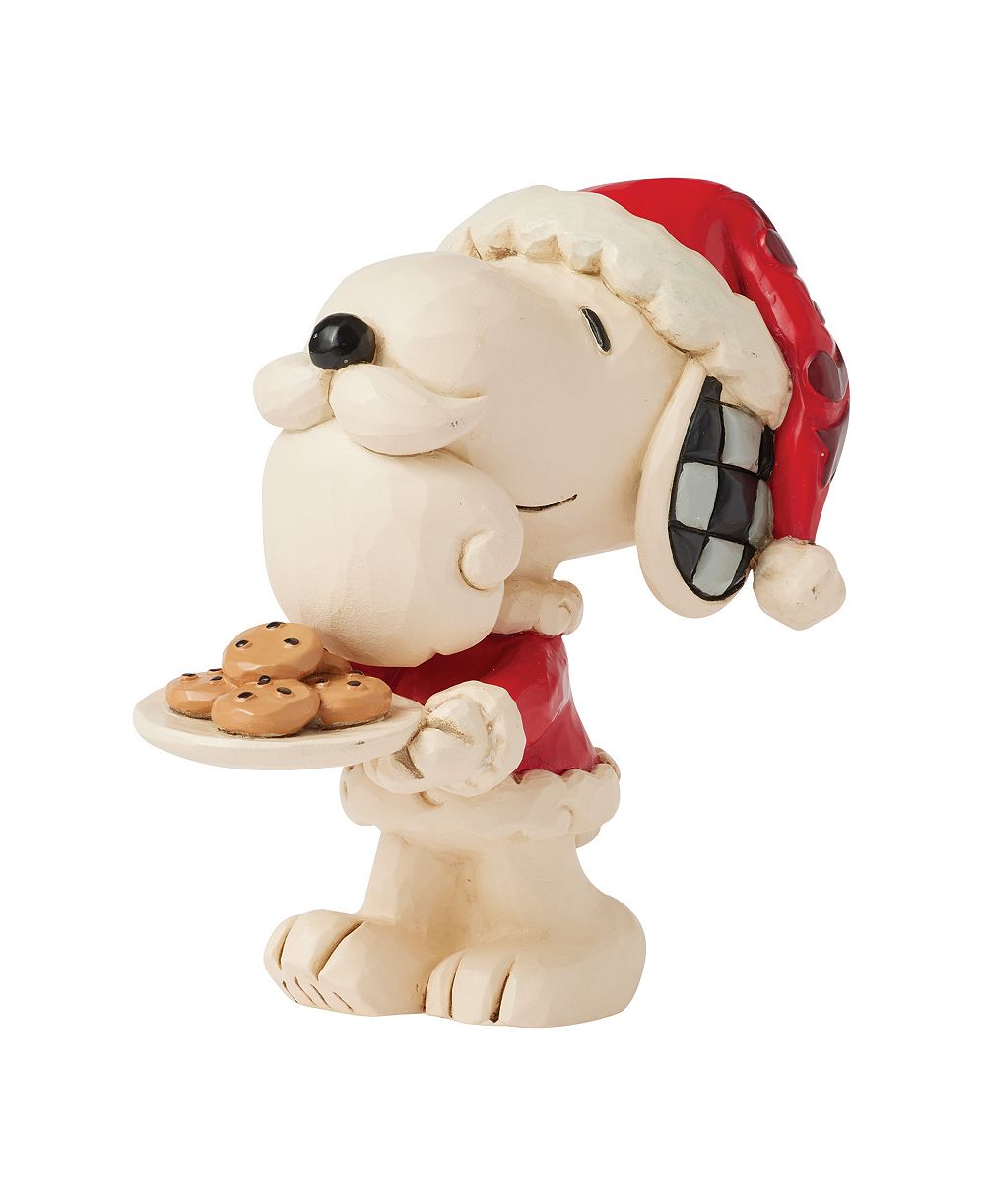 Jim Shore мини-фигурка Снупи в костюме Санты из серии Peanuts