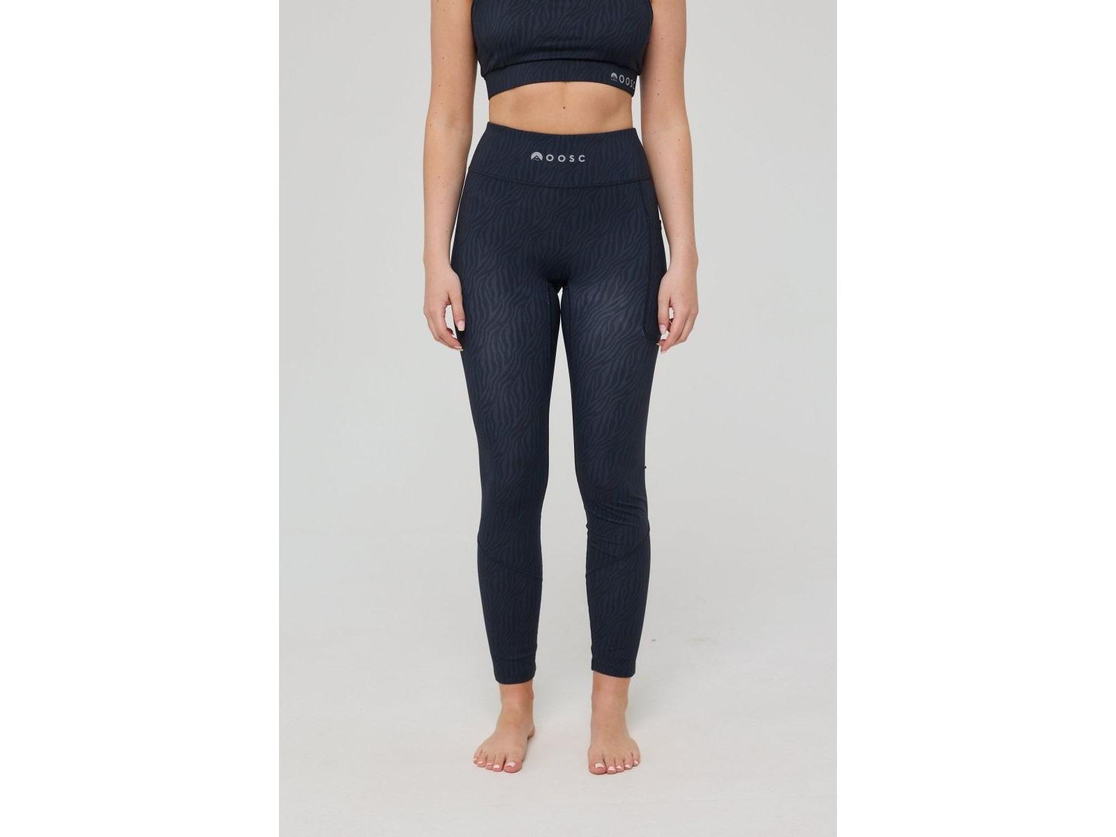 OOSC Women's Infinite High Waisted Leggings - Black Tiger