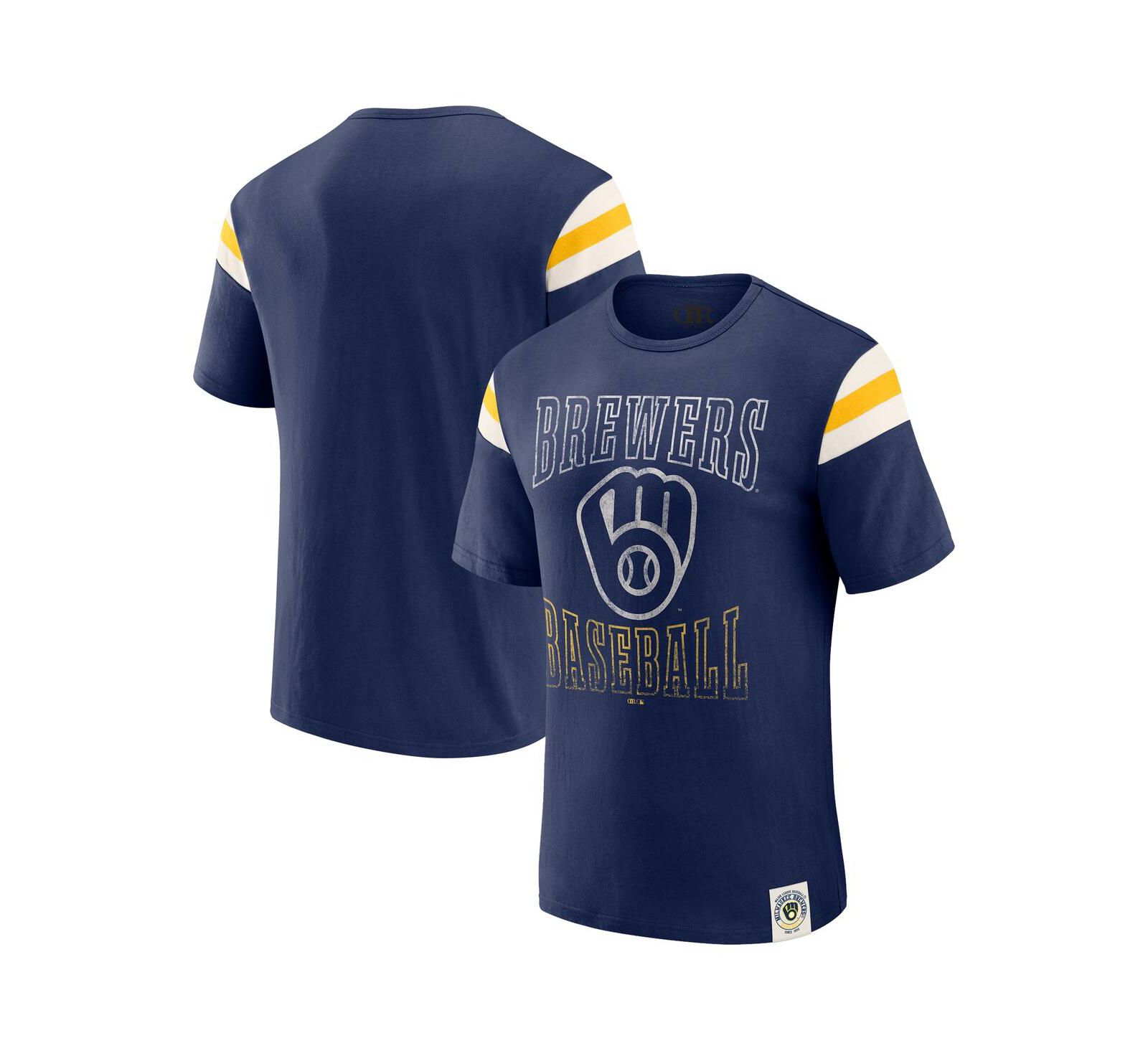 Fanatics Мужская футболка Milwaukee Brewers Navy