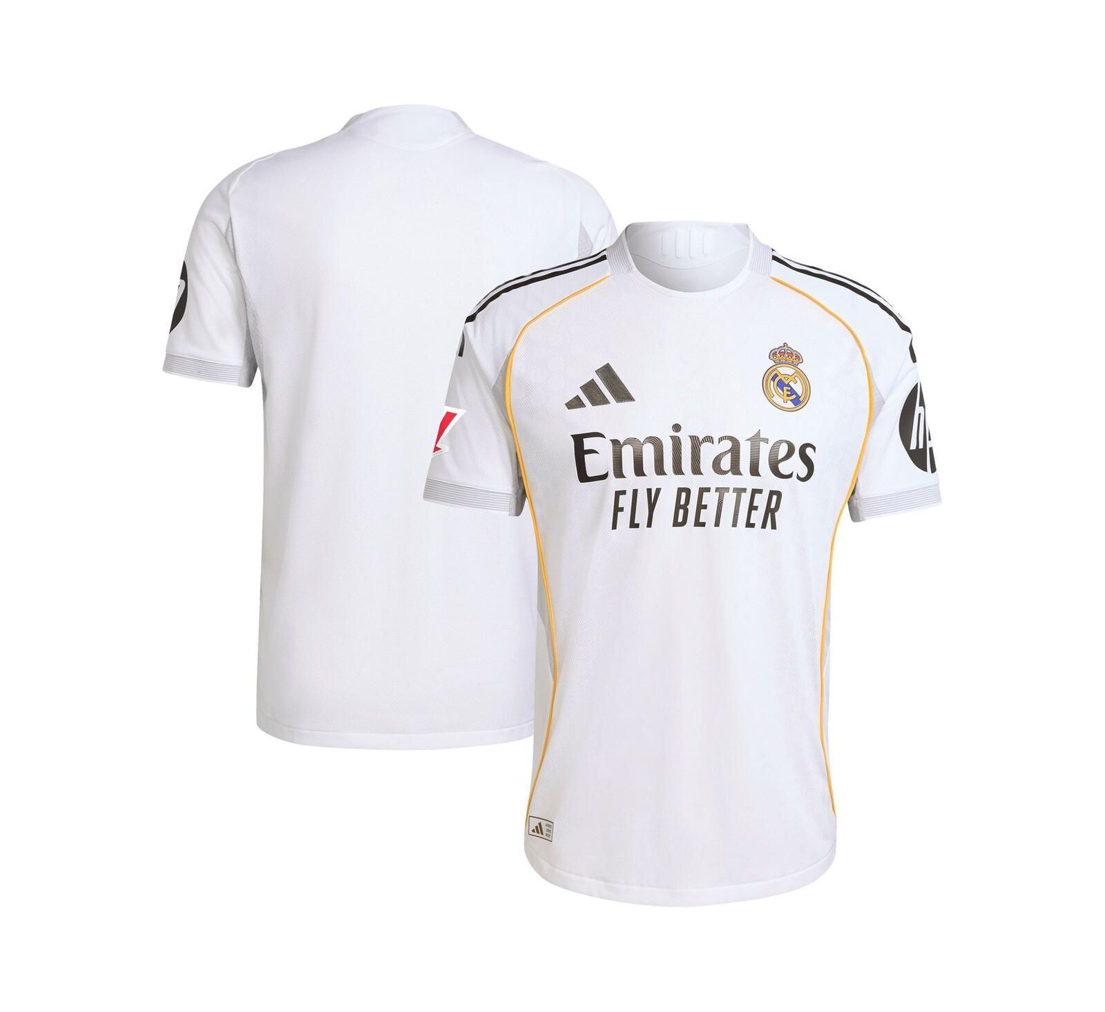 Мужская джерси Adidas Real Madrid 2025/26 Home Authentic, белая