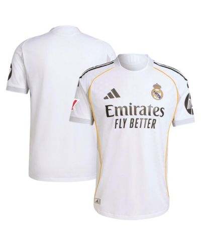 Мужская джерси Adidas Real Madrid 2025/26 Home Authentic, белая