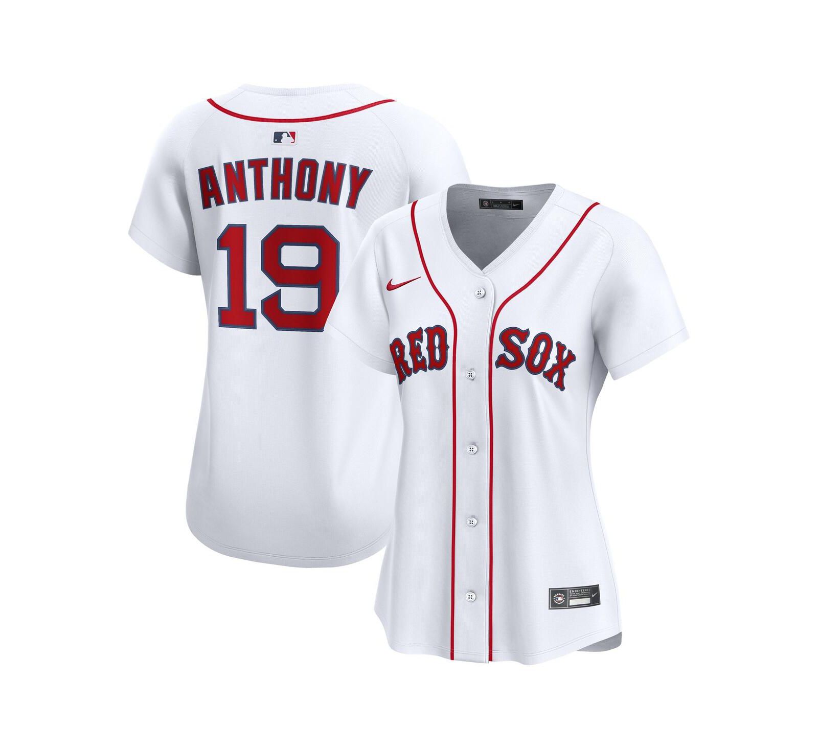 Женская джерси Nike Roman Anthony White Boston Red Sox Home Limited Player
