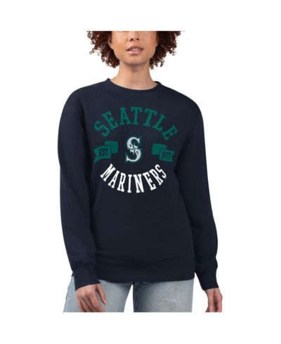 G-III 4Her by Carl Banks Женская толстовка Seattle Mariners Navy