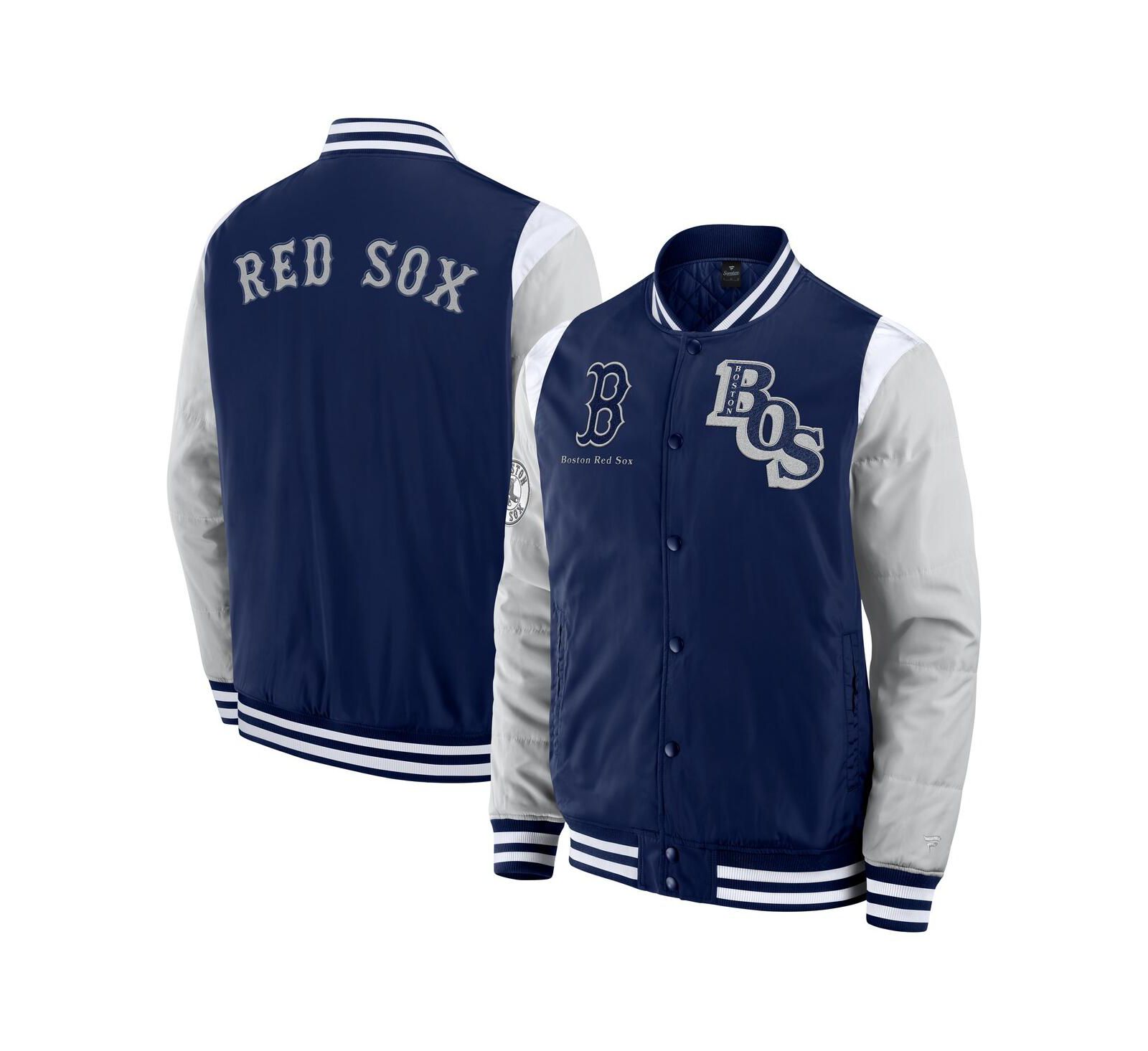Fanatics Men's Navy Boston Red Sox Elements Elite Full-Snap Jacket