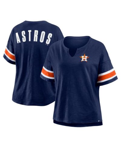 Fanatics Женская темно-синяя футболка Houston Astros Curl Route