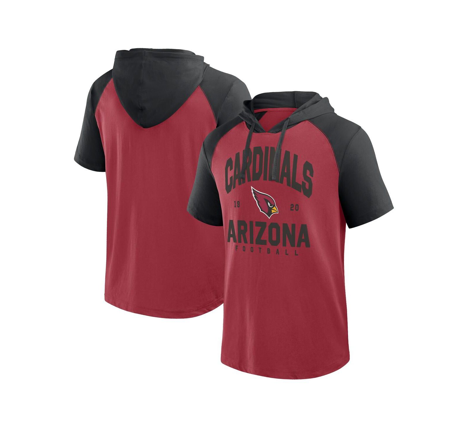 Мужское худи Logo Athletic Cardinal Arizona Cardinals Prime Hoodie T-Shirt