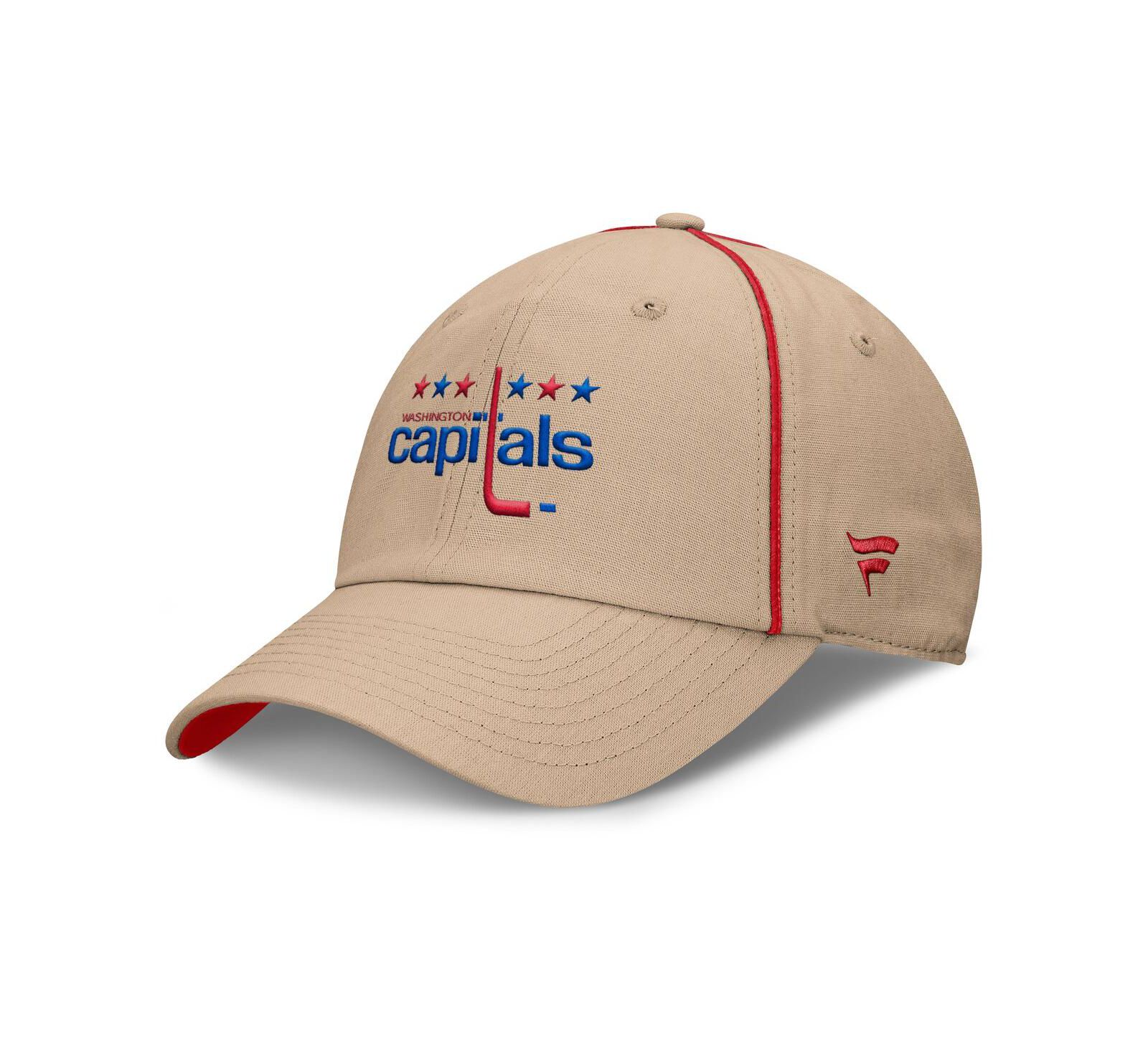 Мужская кепка Fanatics Tan Washington Capitals Heritage Setoff