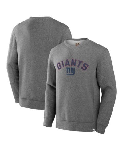 Fanatics Мужская толстовка Loop Terry Heather Gray New York Giants
