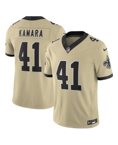 Nike Men's Alvin Kamara Gold New Orleans Saints Gameday Golds Alternate Vapor F.U.S.E. Limited Jersey