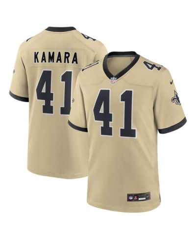Nike Big Boys and Girls Alvin Kamara Gold New Orleans Saints Gameday Golds Alternate Game Player Jersey