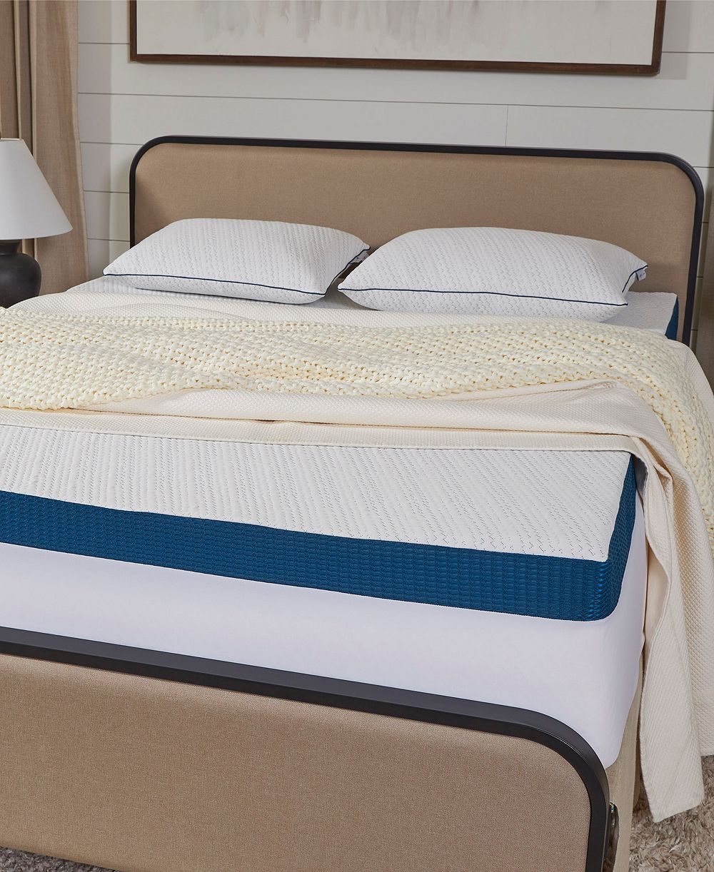 La-Z-Boy Serene Isotonic+ Memory Foam 3" Dual Layered Mattress Topper, Twin XL