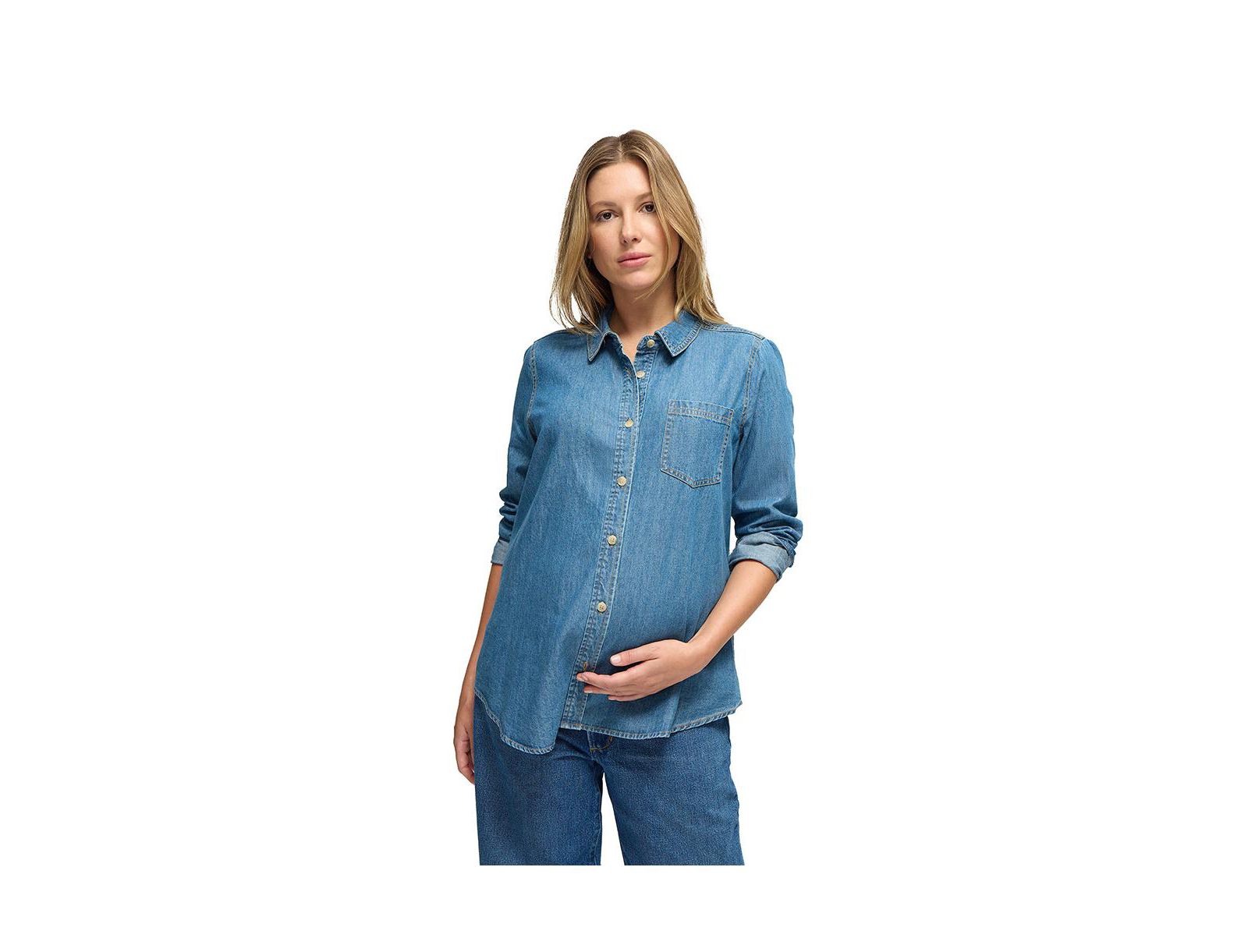 Женская рубашка Ingrid + Isabel Denim Button Down