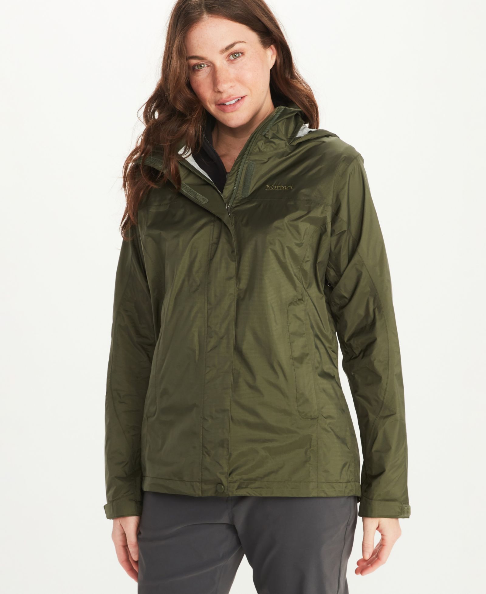 Marmot Women's PreCip Eco Hooded Collar Jackets