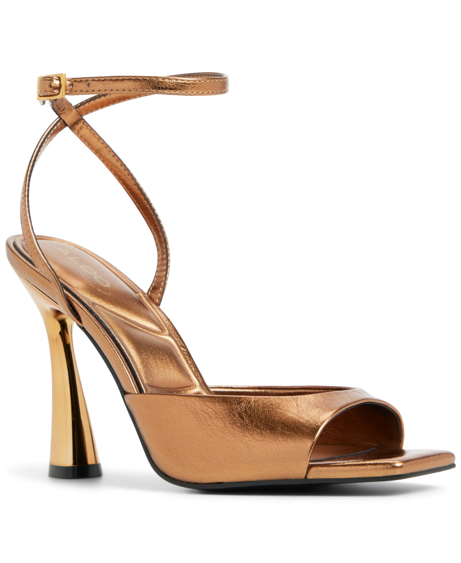 ALDO Women's Valentyna Two-Piece Square Toe Dress Sandals