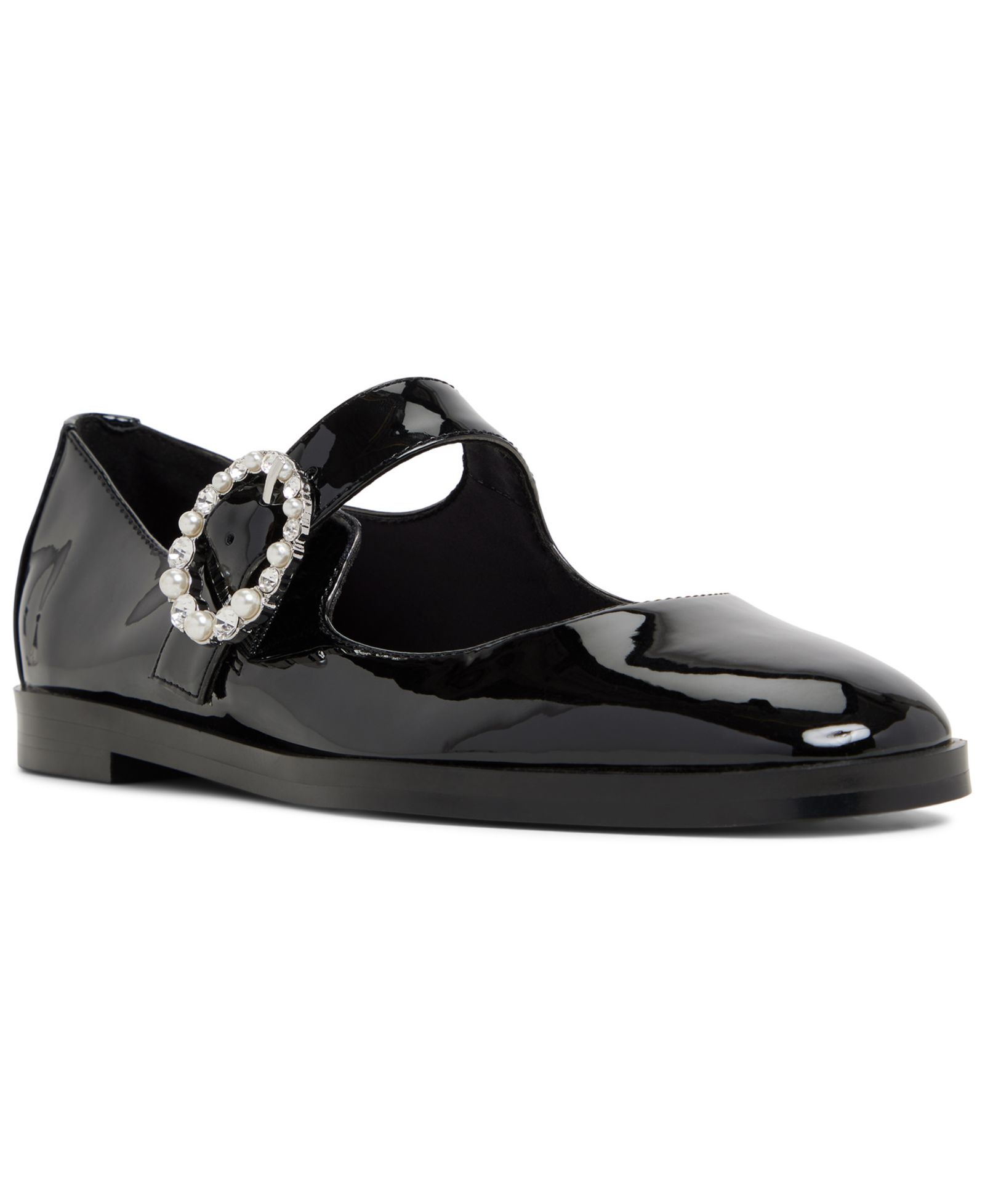 ALDO Women's Arabbella Mary Jane Almond Toe Flats