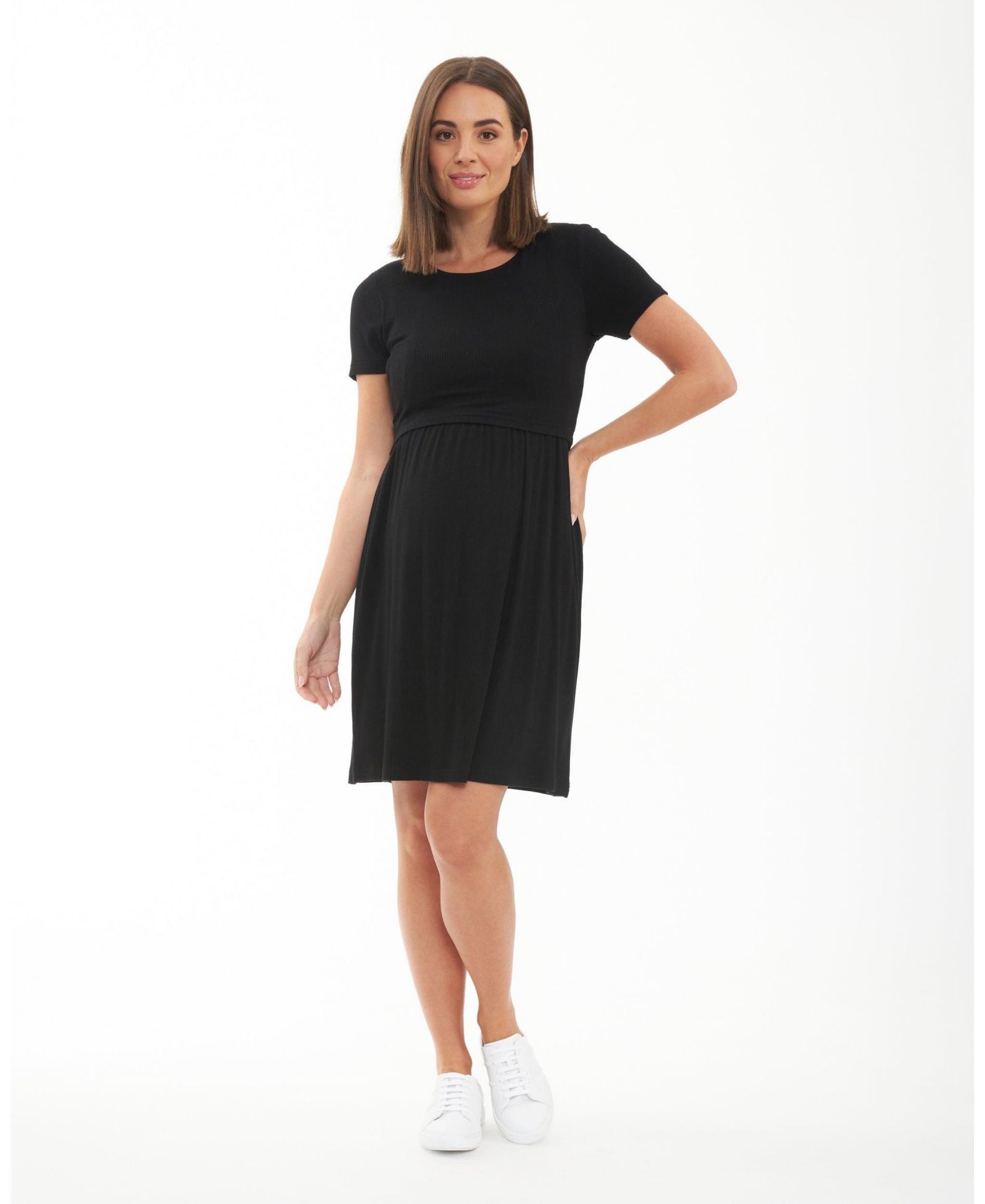 Женское платье для беременных Ripe Maternity Rib Crop Top Nursing