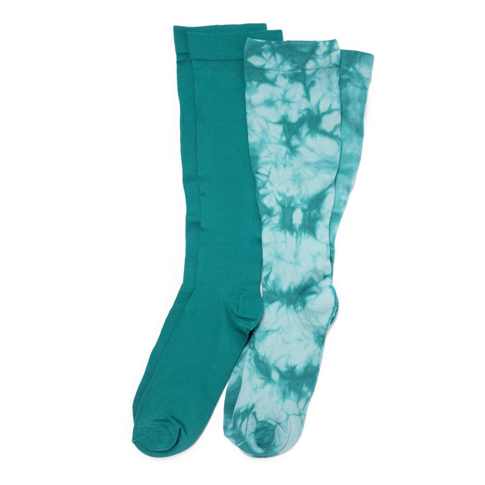 MUK LUKS Women's 2 Pair Pack Compression Socks