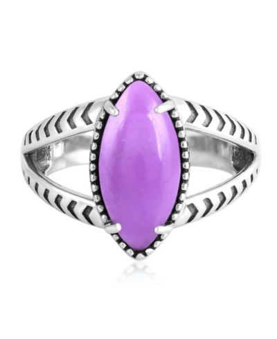 Кольцо American West Jewelry из стерлингового серебра с фосфосидеритом, размеры от 5 до 11