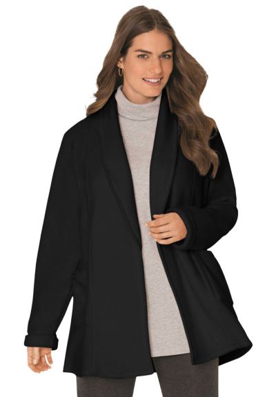 Женский кардиган Woman Within Plus Size Microfleece