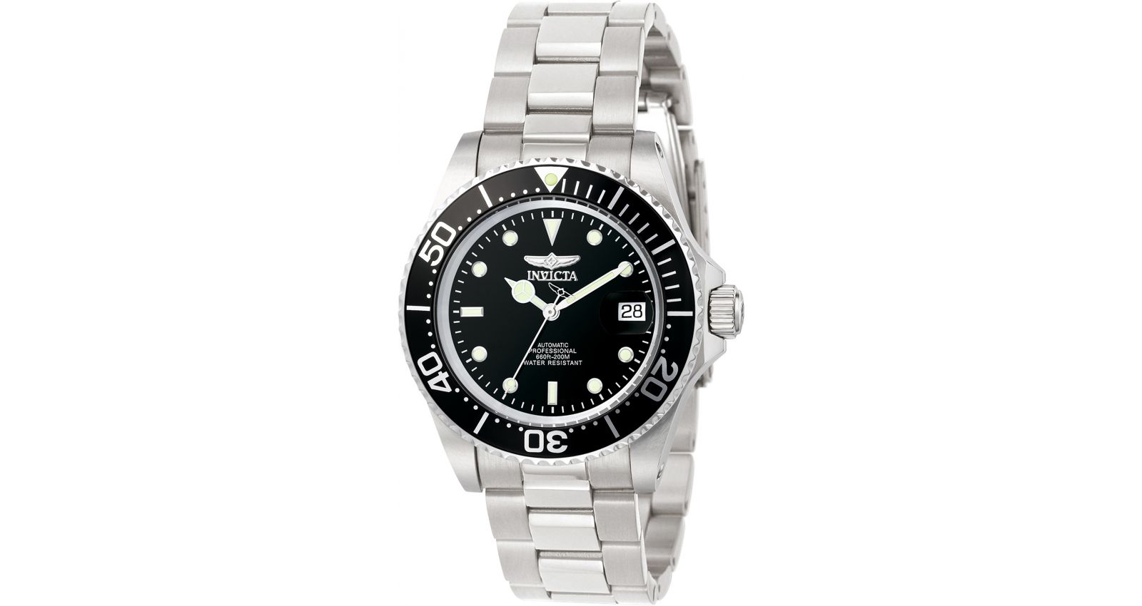 Invicta Мужские часы 8926OB Pro Diver Automatic 3 Hand Black Dial