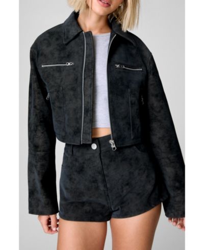 Женские шорты Nasty Gal из искусственной кожи с эффектом потертости